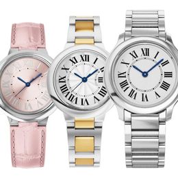 Luxe ballonheren Watch Womenwatch Designer kijkt dames roze automatische goudblauwe beweging Dimond 28 mm 33 mm vrouw mechanisch