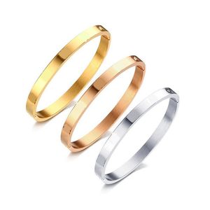 Bracelets de créateur de bracelet de luxe pour femmes cadeau de bijoux de haute qualité ne se fanent jamais