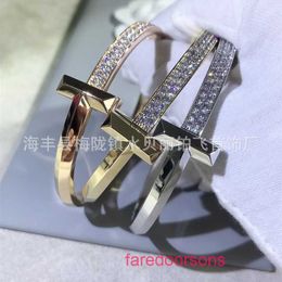 Luxe Bangle designer sieraden man armband Hoge kwaliteit TifanismV vergulde precisie gesneden ruwe T1 diamanten armband met originele doos