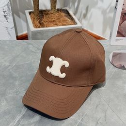 Luxe honkbalpet Designer Hat Caps Casquette Luxe unisex solide geometrische print gemonteerde boerderij canvas met Men Dust Bag SnapBac112