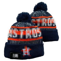 Luxe mutsen Astros Beanie Houston ontwerper Winter Bean heren en dames Fashion design gebreide mutsen herfstwollen muts letter jacquard unisex warme schedel Sport gebreide muts