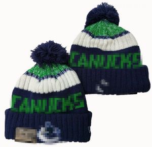 Luxe mutsen CANUCK Beanie Hockey designer Winter Bean heren en dames Fashion design gebreide mutsen herfstwollen muts jacquard unisex schedel Sport Gebreide muts