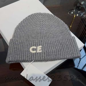 Bonnets de luxe designer Winter Bean hommes et femmes Design de mode chapeaux en tricot automne casquette en laine lettre chapeau de crâne chaud