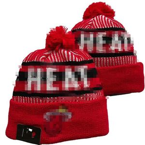 Bonnets de luxe Heat Beanie Miami designer hiver hommes femmes design de mode chapeaux en tricot automne casquette en laine lettre jacquard unisexe crâne chaud Sport Knit hat a4