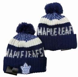 Bonnets de luxe MAPLE LEAFS Beanie Hockey designer Winter Bean hommes et femmes Design de mode chapeaux en tricot automne casquette en laine jacquard unisexe crâne chaud Sport Bonnet en tricot