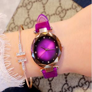 Luxury Beau CWP Womens Wrist Watch Recreational Fashion Schoolgirl Wristwatch Dazzle Diamond 34 mm Colorful Dal Female Quartz Watch 229p