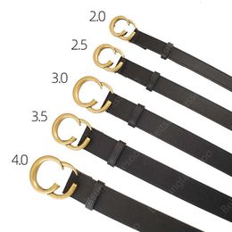 Cinturón de lujo Cinturones con hebilla grande Cinturón de diseñador Mujer Hombre Ceinture Cinturón de moda de lujo Bronce Letras dobles Hebilla 4 colores 20 opciones ancho 2.0 cm 2.5 cm 3.0 cm 3.5 cm 4.0 cm
