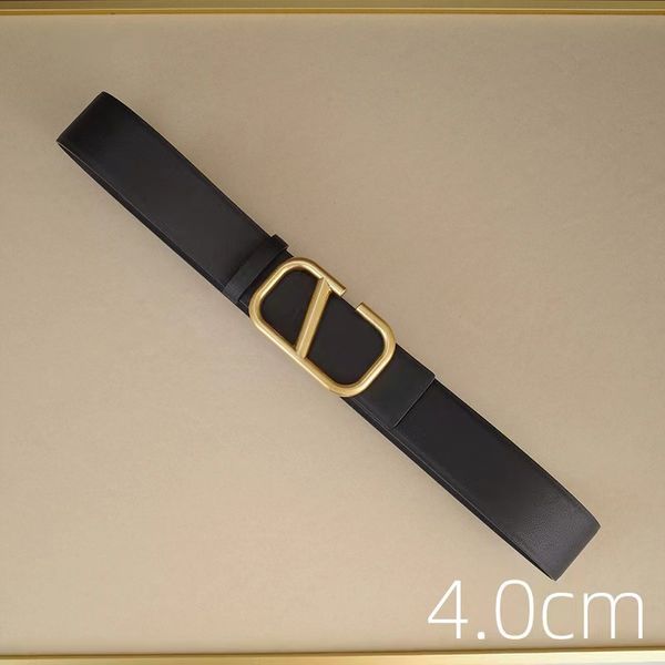 Ceinture de luxe en cuir véritable Ceinture de créateur or Vivi boucle la nouvelle liste Ceinture Homme mode lettre boucle Ceinture largeur