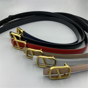 ceinture de luxe pour hommes ceinture de concepteur 2,5 cm ceintures de luxe féminine Bustage plaque d'or Siglicité Simple ajusté en cuir unisexe