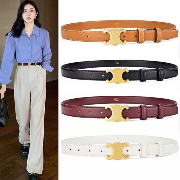 Ceintures de luxe ceinture de créateur pour femmes hommes mode ceintures en cuir véritable femme ceinture décontractée ceinture femme ceinture triomphe ceinture cintura ceinture 10 couleurs en option