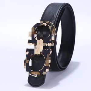 Luxe riemen Designer Belts for Men Big buckle Belt mannelijke kuisheid riemen Top modeheren lederen riem Groothandel gratis verzending111