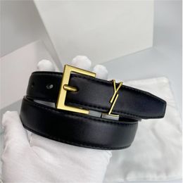 Cinturones de lujo para mujer, cinturones de moda de diseñador para hombre de cuero genuino Y hebilla, pretina de mujer cnosme de 3,0 cm de ancho