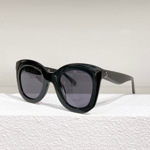 Luxe zwarte zonnebril merk fashion 4005 bril groot frame dames top kwaliteit ronde acetaat brillen UV400 Outdoor dames Trendy CL4005 heren Drivin ZONNEBRIL