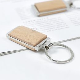 Luxe blanco walnoot houten sleutelhangers riemen sleutelhanger leer voor leraren sleutelhanger sleutelhouder sleutelring kerstcadeau giveaway pedant
