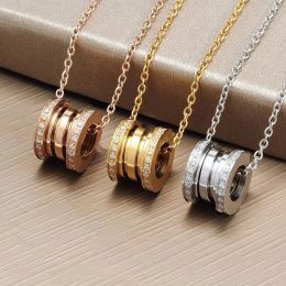 Luxury BLGS Brand Designer ketting voor vrouwen modieuze nieuwe hangende ketting hoogwaardige 18k gouden ketting Moederdag cadeau