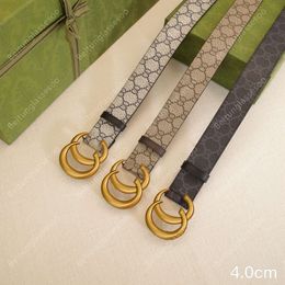 Luxe Bling Belt Designer Belt Best Sell Cinture Di Lusso Big Belt Echt lederen bedrukte reliëf Embosed Top Kwaliteit Bronze Silver Snake Buckle Classic Double Letters