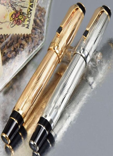 Luxury Bohemie Roller Ball Pen Goldensilver White Star School Office Supplies avec Diamond Cap Writing Smoothery et Germ6159065