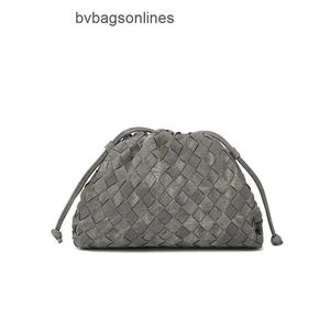 Luxe Bottegs Venets Pouch Bag 2024 Dames Kleine denim Weave Cloud Bag Clip Diner met origineel 1: 1 Logo