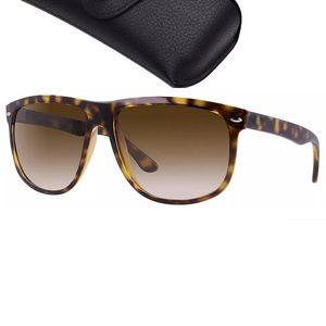 LUXE Boyfriend Lenzenvloeistof Vierkant Frame Zonnebril Mannen Vrouwen Nylon Frame Designer UV400 Vrouwelijke Zonnebril Oculos Gafas Met Lederen hoesjes en accessoires