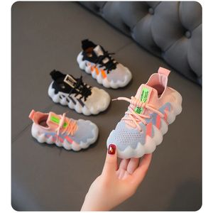 Luxe jongens sneakers kinderen casual schoenen mode kinderen mesh meisjes sport running peuter baby loafers 240426