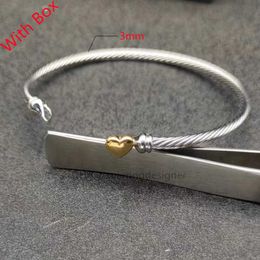 Luxe armband ontwerper vrouw armband mode unisex bedelarmbanden verkoperd 18k goud sieraden feest heren dames cadeau sieraden met doos