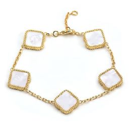 Pulsera de lujo Van Clover Pulsera para hombres Pulseras de pulseras Diseñador para femeninas Diseñador de joyas de joya de brazalete brazalete de diamantes Pulsera de diseñador 158 158