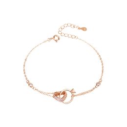 Bracelets de luxe pour femmes haute qualité en argent Sterling 925 Y2K bijoux Style coréen diamant accessoires produits tendance 2023
