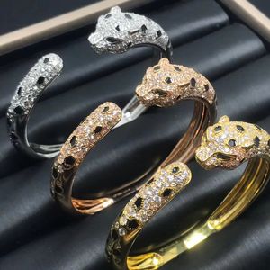 braccialetti di lusso Bracciale pantera bracciali designer per donna Braccialetti moda unisex per ogni occasione Bracciale in oro per anello bracciale uomo a forma di leopardo
