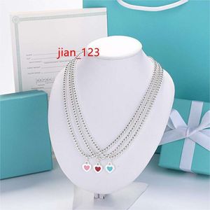 Marque de luxe 4mm perlé amour coeur designer pendentif colliers pour femmes s925 argent livre de mode baleine moissanite chaîne collier ras du cou bijoux de fête