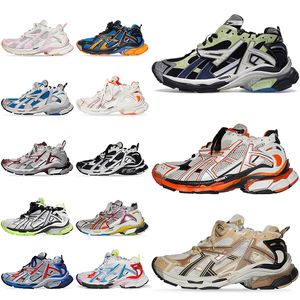 Marca de lujo BaIenciaga RUNNER 7.0 Classics Designers Running Shoes Paris designer track runners negro blanco Graffiti Fashion All-match Jogging Shoe TAMAÑO 35-46