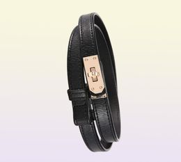 Ceintures de luxe pour femmes ceinture de taille en cuir authentique h Cinturon Mujer Easy Celt Thin High Quality Ceinture Femme 2020 CINTOS Q04503042