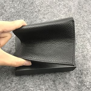 Luxe merk kaarthouder heren creditcard portemonnee designer handtas lederen zak geldclip zakelijke munt portemonnee thin232K