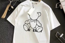 Luxe Merk Leuke Ribbit Print Heren Vrouwen T-shirt 100 Katoenen T-shirt Zomer Grafische Mode Mannelijke Vrouwelijke T-shirts Vrouw Kleding