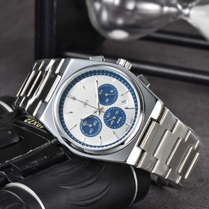 Luxe merk designer 2023 herenhorloges quartz uurwerk chronograaf functies mode horloge voor mannen ontwerp luxe PRX polshorloge gratis verzending kerstcadeau