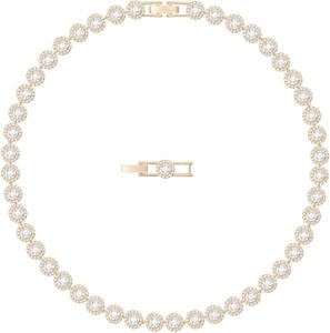 Luxe merkontwerper engel ketting AAA hanger dames charme kralenarmband rosé gouden sieraden