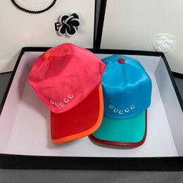 Gorras de bola Diseñador Casquette Pareja Gorra de béisbol Deportes Moda Alfabeto al aire libre Sombrero