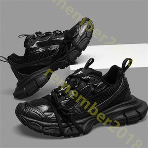 Designer de marque de luxe Chaussures décontractées hommes Track Track 3 3.0 Triple White Black Sneakers Tess.S.Traineurs de plate-forme imprimés en nylon en cuir Gomma 36-44 R49