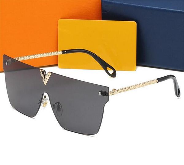 Diseñador de marca de lujo Gafas de sol Hombres Mujeres Gafas de sol Lentes Polaroid Gafas Moda Gafas de sol Gafas de conductor Damas Gafas vintage con caja