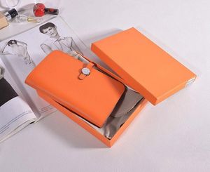 merkontwerper dames heren lange korte portefeuilles luxe schoudertasje dame portemonnee paspoort ID creditcardhouder kunstmatige koeienhuid clutch bag Originele doos