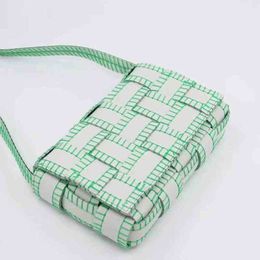 Marque de luxe Designer de mode Style femmes sac à bandoulière en cuir de vachette broderie oreiller tissé sac à main 220613 230201