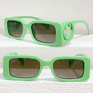 Marque de luxe GG1325U lunettes de soleil concepteur hommes femmes vert rectangulaire acétate fibre cadre moderne à la mode lunettes de soleil