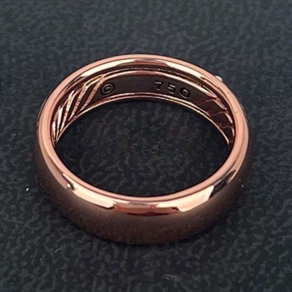 Anillo de joyería de marca de lujo Anillos clásicos 2024 Nuevo superventas Marcas de moda David Anillo vintage para hombres Je Judaísmo Estilo Joyería Acero inoxidable