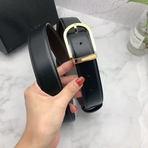 Marque de luxe MB ceinture ceintures pour hommes réplique officielle de qualité supérieure en cuir de veau véritable avec ceinture à boucle avancée pour homme MB002A