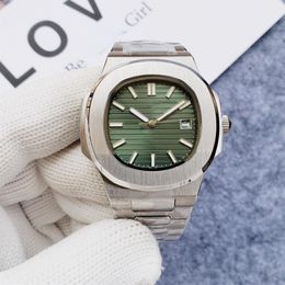 Marque de luxe Men de bracelet masculin de haut niveau Nautilus Watchs mécaniques de haute qualité Lady PP Sport Watch 5711