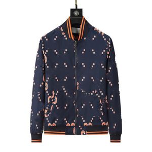 Marca de lujo Chaquetas para hombre Abrigos con estampado de letras G Tendencia de moda Abrigo con cuello alto para jóvenes para hombres Otoño Invierno Nuevo Abrigo fino para hombres Chaquetas deportivas casuales al aire libre Tops Ropa