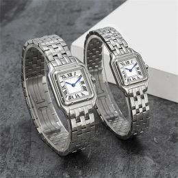 Luxe merk heren dames designer horloge van hoge kwaliteit panthere 22,27 mm polshorloge roestvrij staal quartz uurwerk horloges klassiek saffier montre luxe u1 AAA