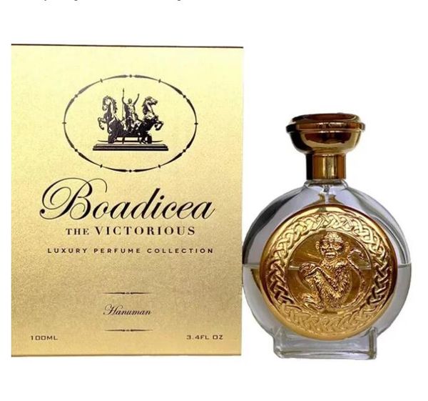 Nueva llegada Boadicea the Victorious Fragrance Hanuman Golden Aries Valiant Aurica 100ML Perfume real británico Olor de larga duración Perfume natural en aerosol Colonia