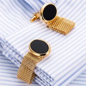 Boutons de manchette ronds en laiton de marque de luxe pour hommes, bijoux, boutons de manchette de qualité supérieure, cadeaux de mariage masculins Gemelos Z563 240219