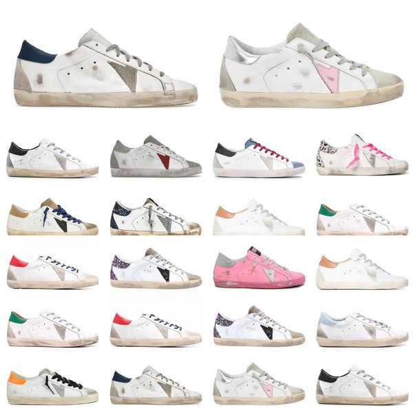 zapatillas de vestir de la marca de lujo zapatos de vestir para hombre de moda para mujer tacones superestrella sucia súper estrella blanca blanca rosa star entrenadores des 9657 chaussures