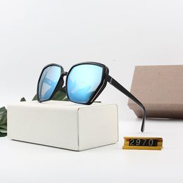 Luxe-merk Topkwaliteit TR Full Frame Designer Zonnebril voor Vrouwen UV400 Protecton Mirror Sunglass met verpakking 2970